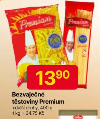 Hruška Bezvaječné těstoviny Premium nabídka