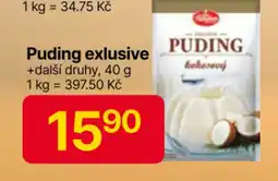 Hruška Puding exlusive nabídka