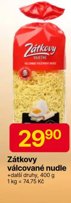 Hruška Zátkovy válcované nudle nabídka