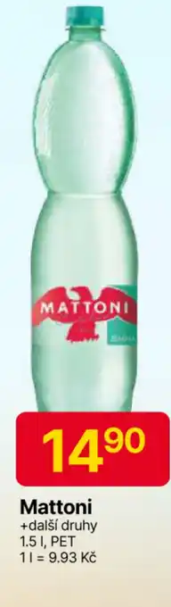 Hruška MATTONI nabídka