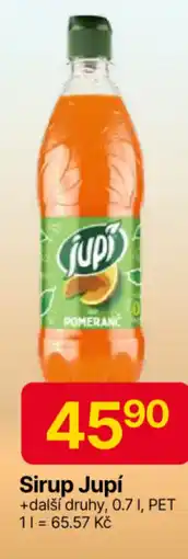 Hruška Sirup Jupí nabídka