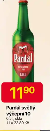 Hruška Pardál světlý výčepní 10 nabídka