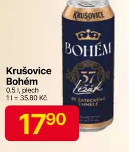 Hruška Krušovice Bohém nabídka