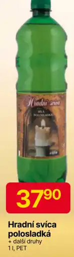 Hruška Hradní svíca polosladká nabídka