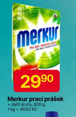 Hruška Merkur prací prášek nabídka