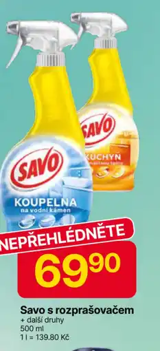 Hruška SAVO s rozprašovačem nabídka