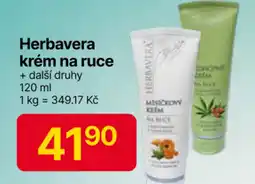 Hruška HERBAVERA krém na ruce nabídka