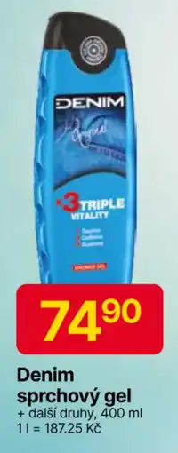 Hruška Denim sprchový gel nabídka