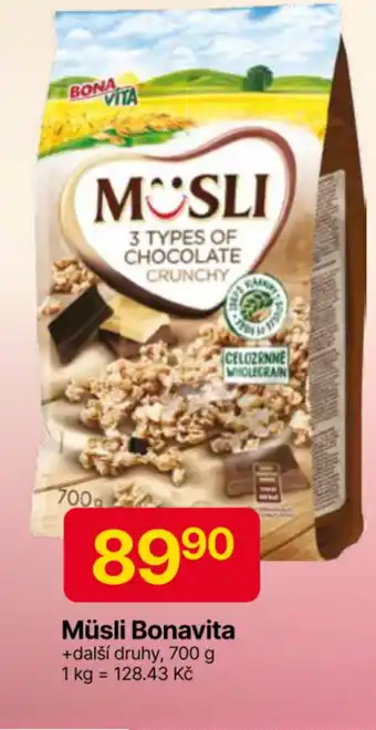 Hruška Müsli Bonavita nabídka