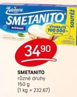 Flop Smetanito nabídka