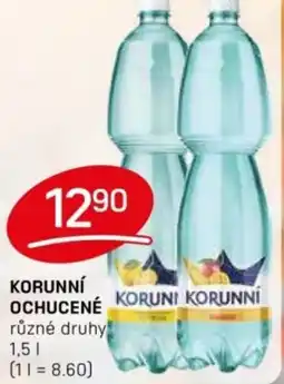 Flop KORUNNÍ Ochucené nabídka