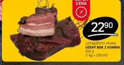 Flop Uzenářství Vávra Uzený bok z komína nabídka