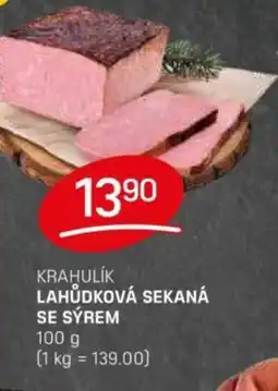 Flop KRAHULIK Lahůdková sekaná se sýrem nabídka
