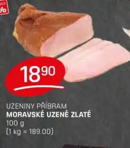 Flop Uzeniny příbram Moravské uzené zlaté nabídka