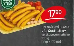 Flop Uzenářství sláma Vídeňské párky nabídka