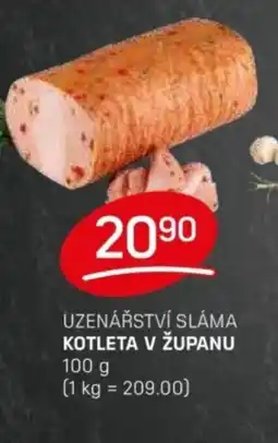 Flop Uzenářství sláma Kotleta v županu nabídka