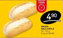Flop Bageta malá světlá nabídka