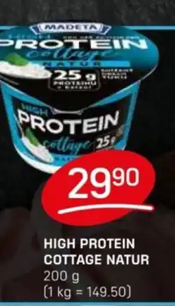 Flop High protein Cottage natur nabídka