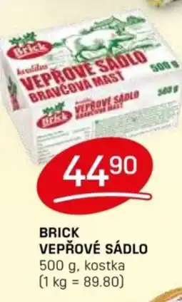 Flop BRICK Vepřové sádlo nabídka