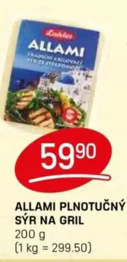 Flop Allami plnotučný sýr na gril nabídka