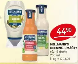 Flop HELLMANN'S Dresink, omáčky nabídka