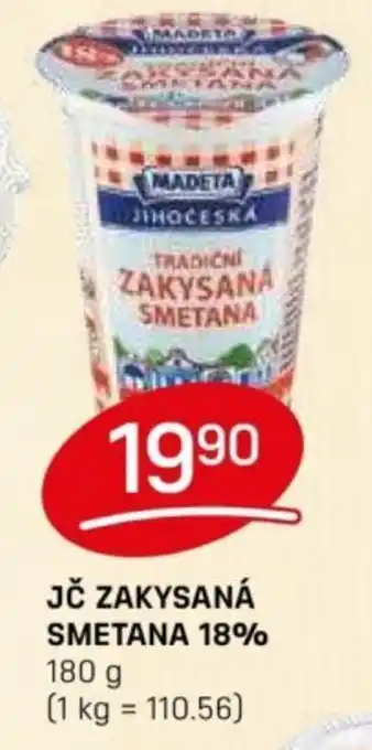 Flop MADETA Jč zakysaná smetana 18% nabídka