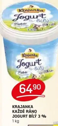 Flop KRAJANKA Každé ráno jogurt bílý 3 % nabídka