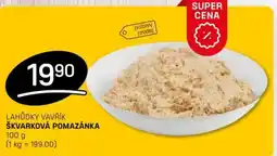 Flop Lahůdky Vavřík Škvarková pomazánka nabídka