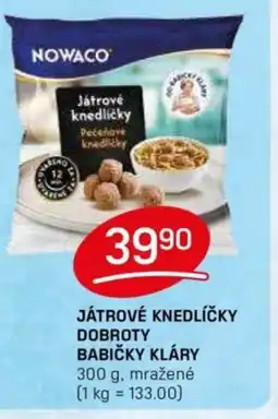 Flop NOWACO Játrové knedlíčky dobroty Babičky kláry nabídka