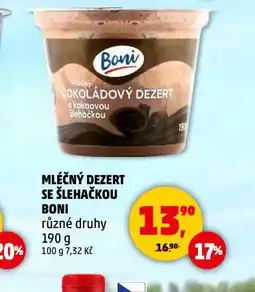 Penny Market Mléčný dezert se šlehačkou boni nabídka