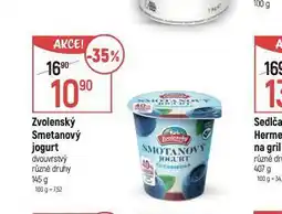 Globus Zvilenský smetanový jogurt dvouvrstvý nabídka