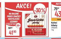 Globus Párky kostelecké uzeniny nabídka