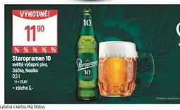 Globus Pivo staropramen 10 nabídka