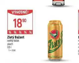 Globus Pivo zlatý bažant nabídka