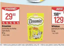 Globus Dreamies pochoutky pro kočky nabídka