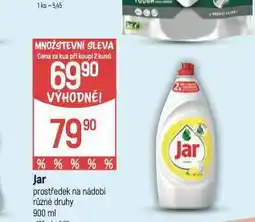 Globus Jar prostředek na nádobí nabídka