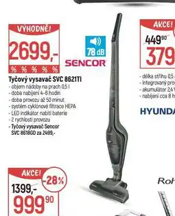 Globus Tyčový vysavač sencor nabídka