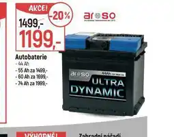 Globus Autobaterie 74 ah nabídka