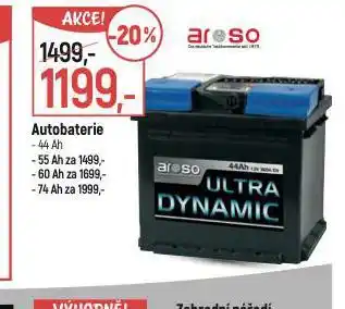 Globus Autobaterie 55 ah nabídka