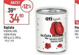 Globus Rajčata krájená, celá nabídka