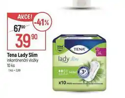 Globus Tena lady slim inkontinenční vložky nabídka