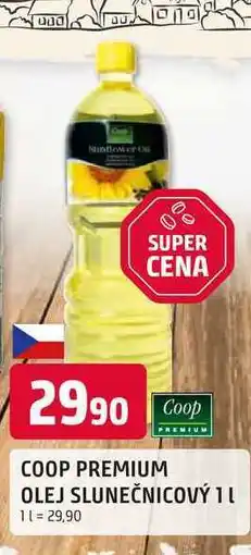 Trefa COOP PREMIUM OLEJ SLUNEČNICOVÝ 1l nabídka