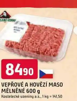 Trefa VEPŘOVÉ A HOVĚZÍ MASO MĚLNĚNÉ 600 g nabídka