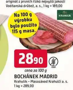 Trefa BOCHÁNEK MADRID 100 g nabídka