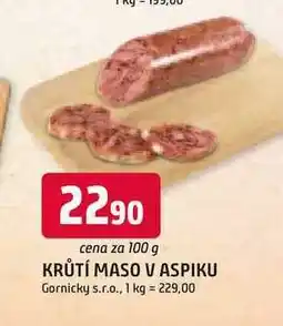 Trefa KRŮTÍ MASO V ASPIKU 100g nabídka