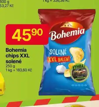 Hruška Bohemia Bohemia chips XXL solené 250 g nabídka