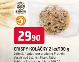 Trefa CRISPY KOLÁČKY 2 ks/100 g balené nabídka