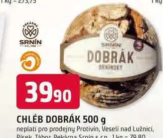 Trefa CHLÉB DOBRÁK 500 g nabídka