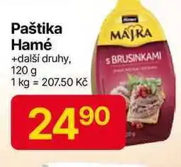 Hruška Hamé paštika 120g, různé druhy nabídka