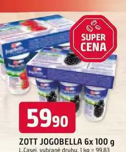 Trefa ZOTT JOGOBELLA 6x 100 g nabídka